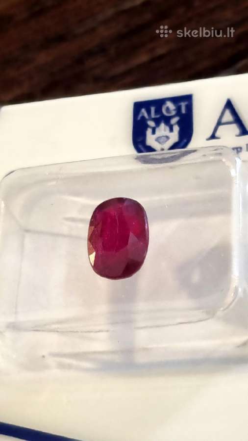 Parduoda 1,48ct rubiną. Mozambikas - nuotraukos Nr. 2