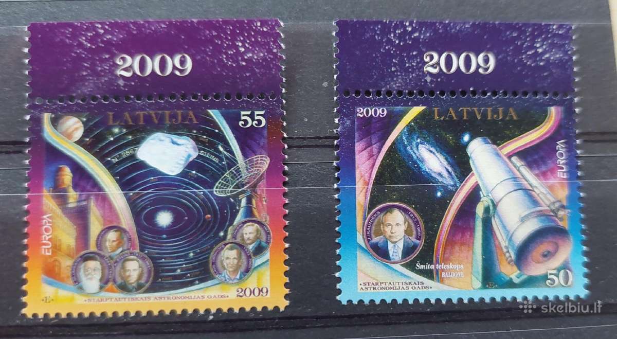 Latvija 2009 Cept, švarus Michel Nr.757-758