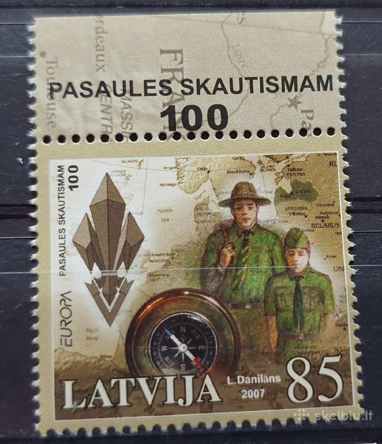 Latvija 2007 Cept, švarus Michel Nr.700