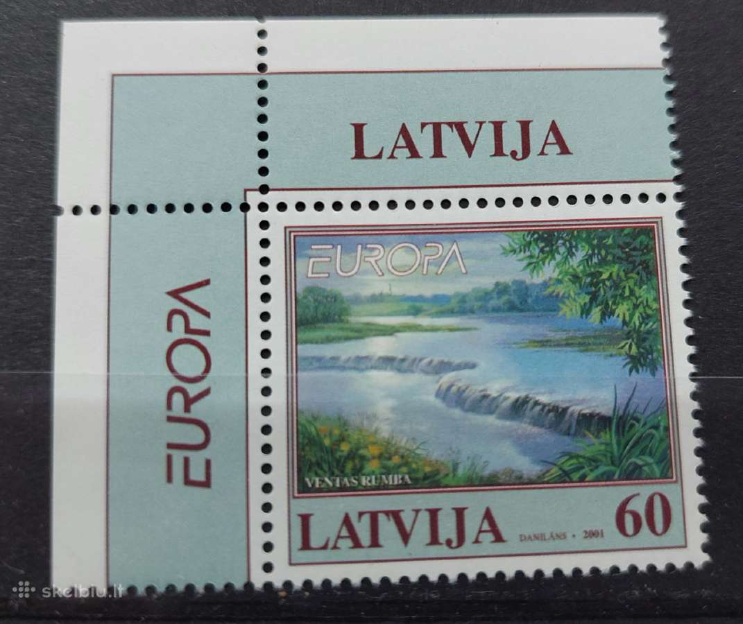 Latvija 2001 Cept, švarus Michel Nr.544
