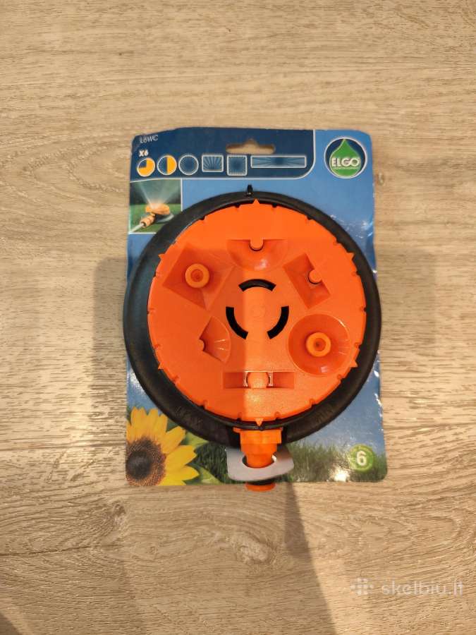 Pastatomasis 6 funkcijų purkštukas
