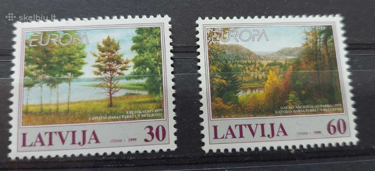 Latvija 2000 Cept, švarus Michel Nr.496-497