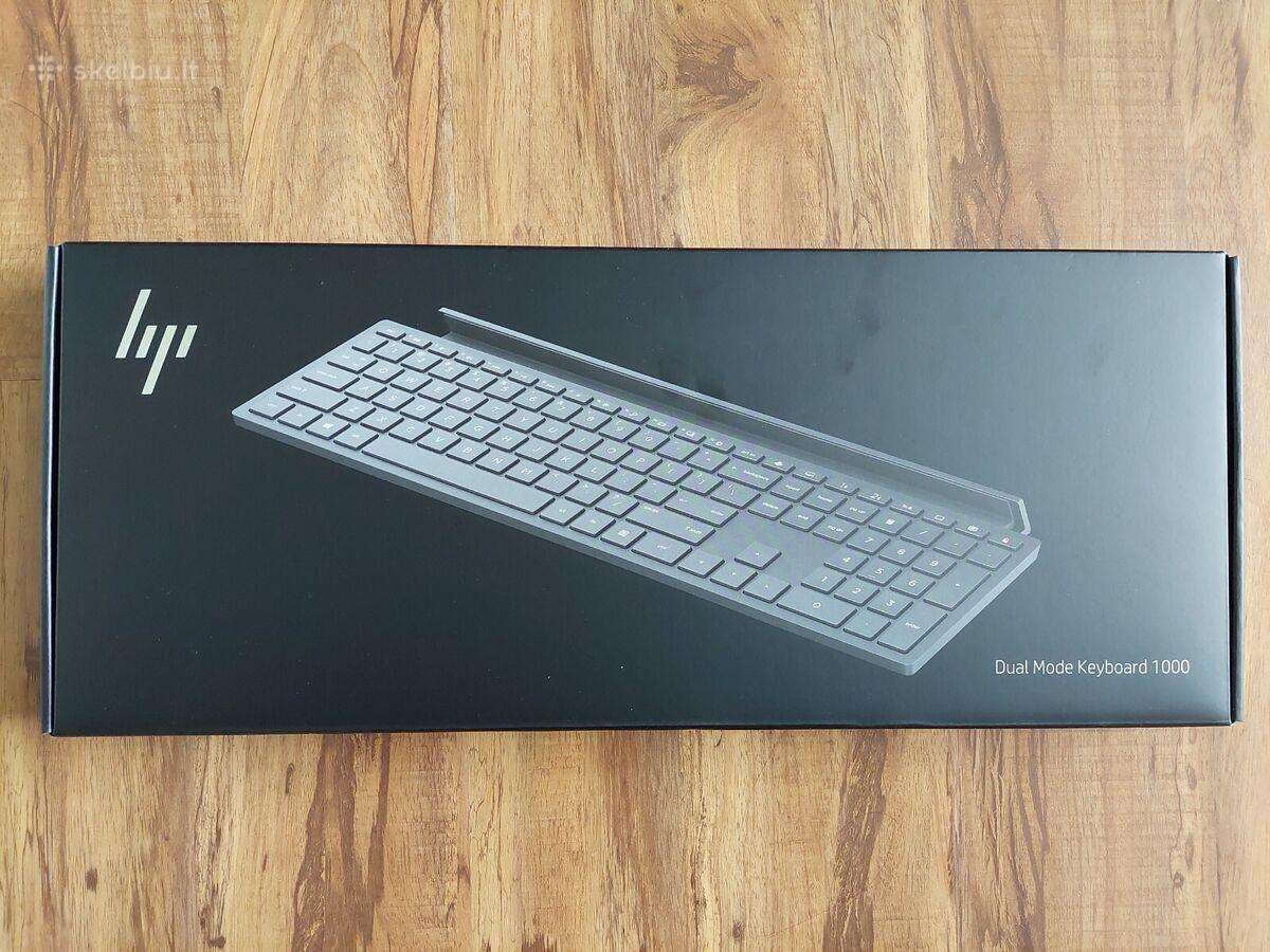 Hp dual mode 1000 bluetooth klaviatūra