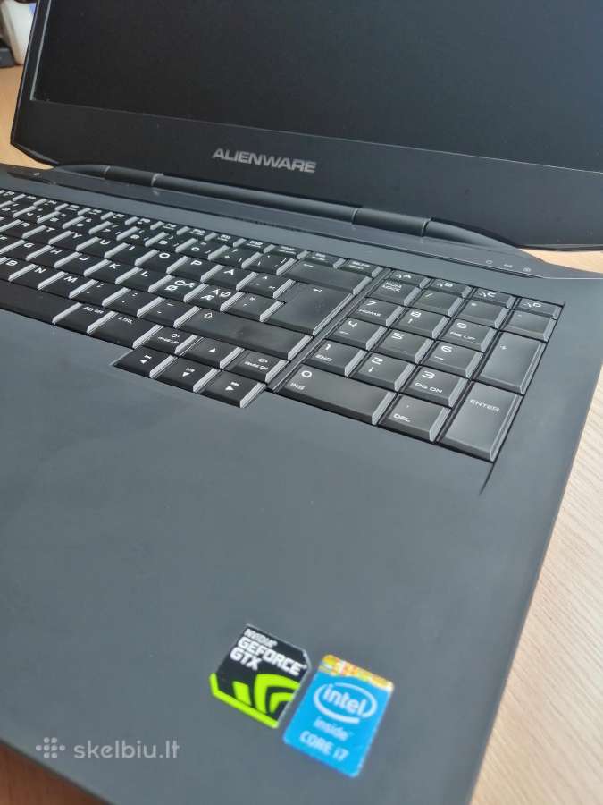 Alienware M17x R5 (Ranger) i7, SSD, HDD, Gtx 32gb - nuotraukos Nr. 11