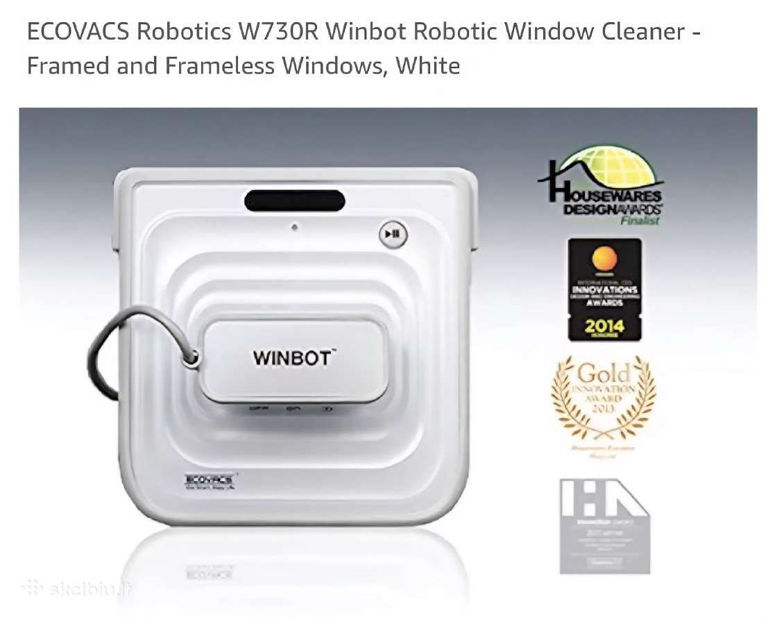 Baterija langų robotui Ecovacs Winbot - nuotraukos Nr. 3