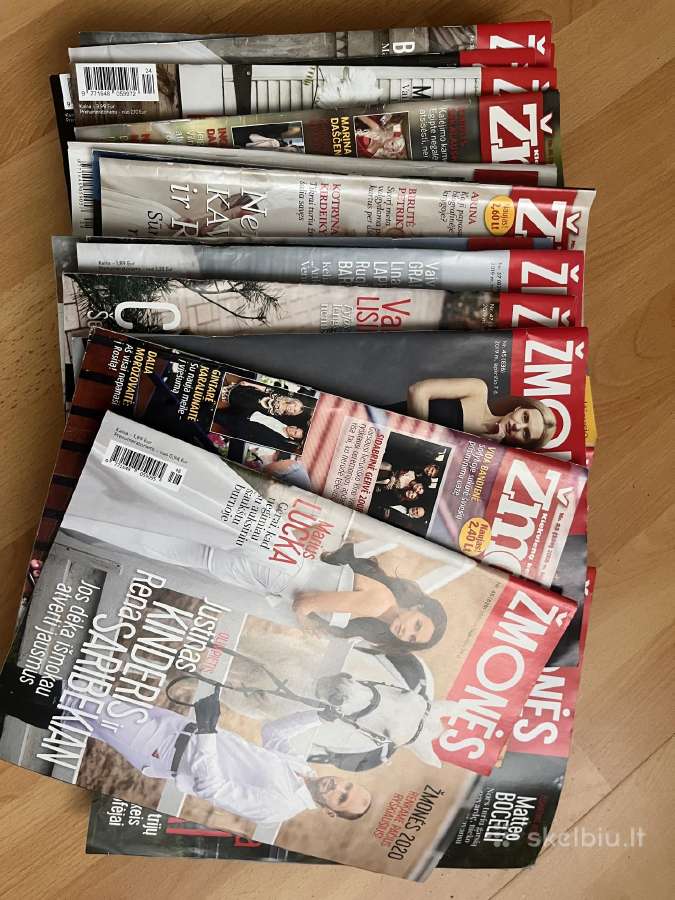 Parduodu žurnalus Žmonės