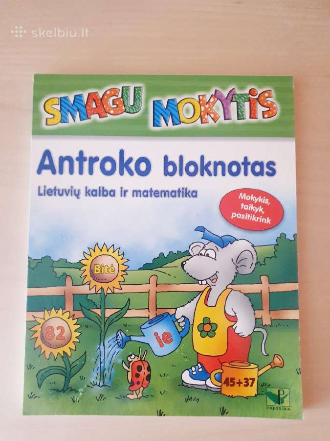 Antroko bloknotas. Smagios užduotėlės antrokui