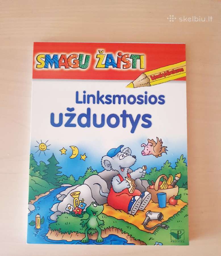 Linksmosios užduotys. Ikimokyklinukams