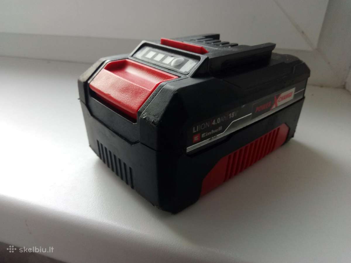 Einhell 18v naudoti akum. - nuotraukos Nr. 2