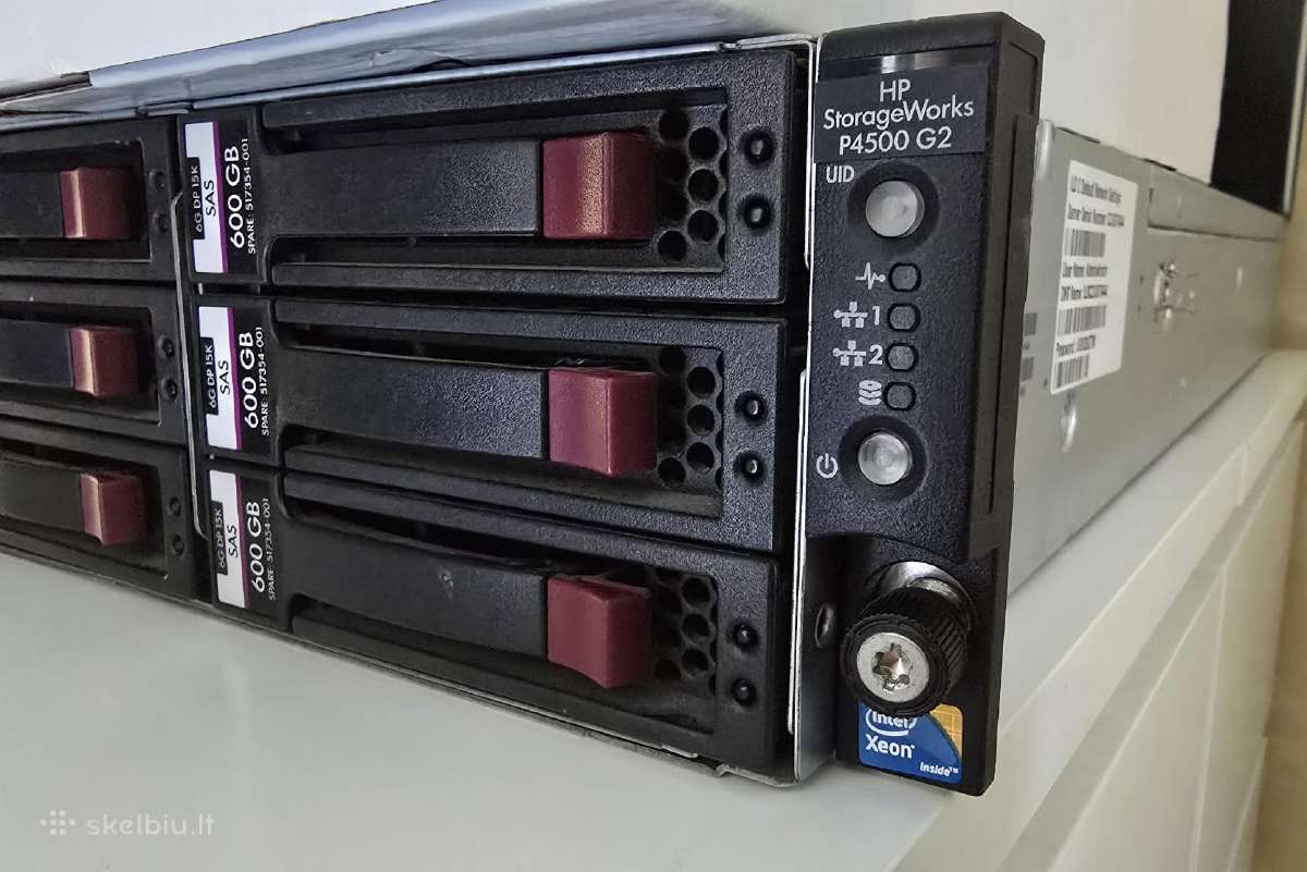 Hp Storageworks P4500 G2 12x 3.5" Lff X5650