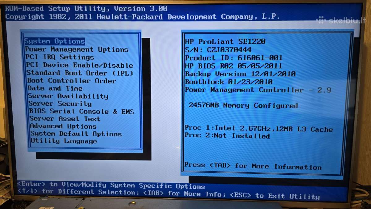 Hp Storageworks P4500 G2 12x 3.5" Lff X5650 - nuotraukos Nr. 17