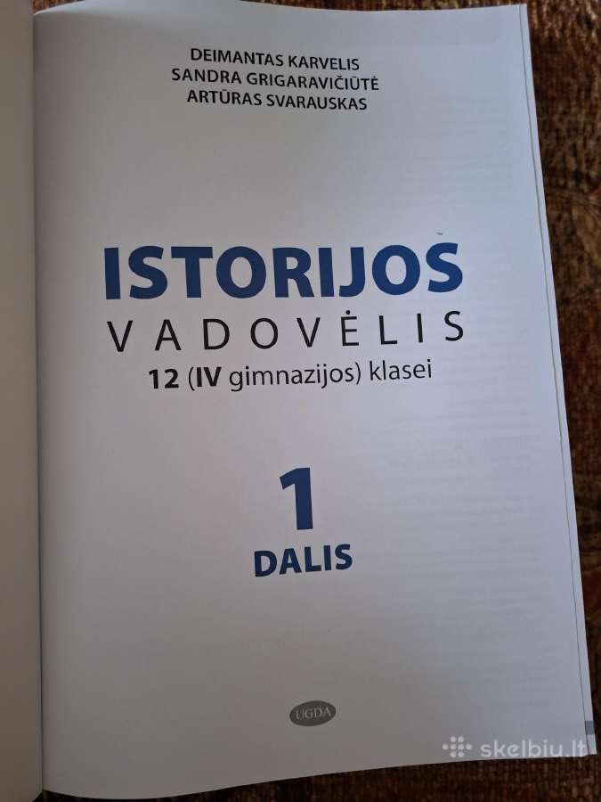 Istorijos vadovėlis 12 (Iv gimnazijos) klasei - nuotraukos Nr. 5