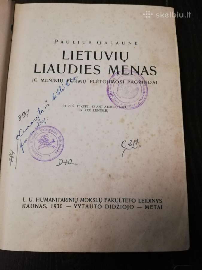Lietuviu liaudies menas 1930m - nuotraukos Nr. 2