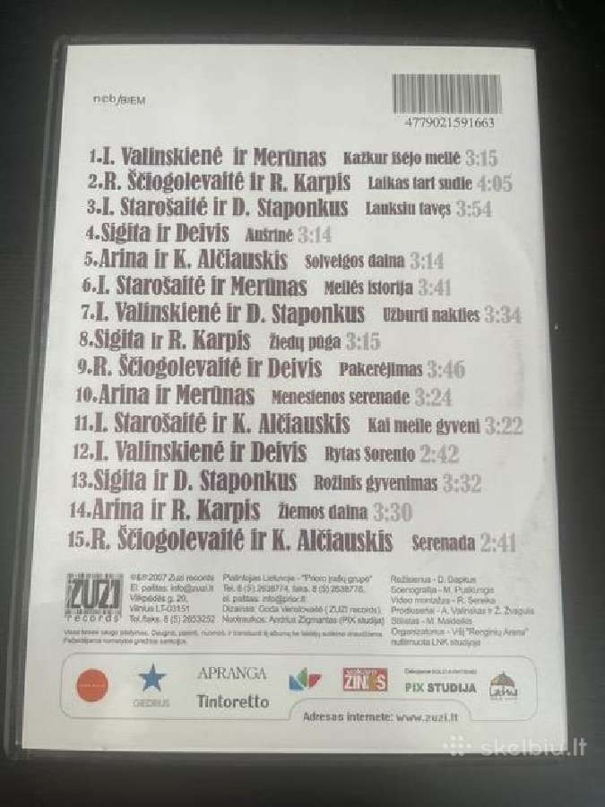 Muzikiniai Dvd po 3e, lietuviško 5e - nuotraukos Nr. 17
