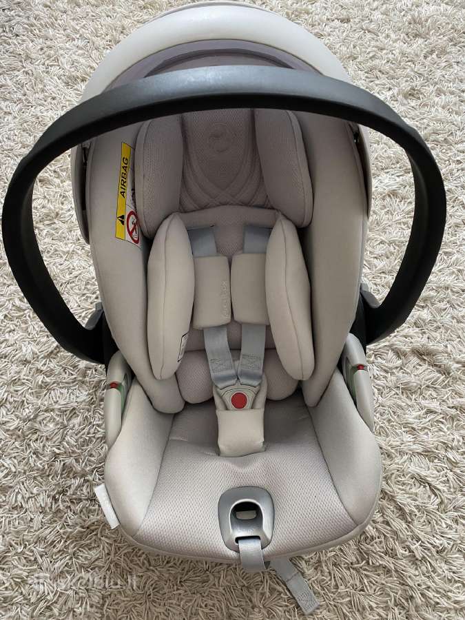 Autokėdutė Cybex Cloud T i-size, 0-13 кг, Platinum