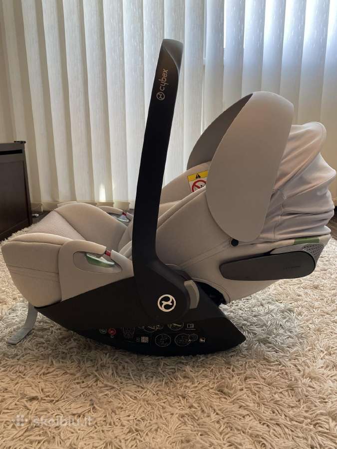 Autokėdutė Cybex Cloud T i-size, 0-13 кг, Platinum - nuotraukos Nr. 2