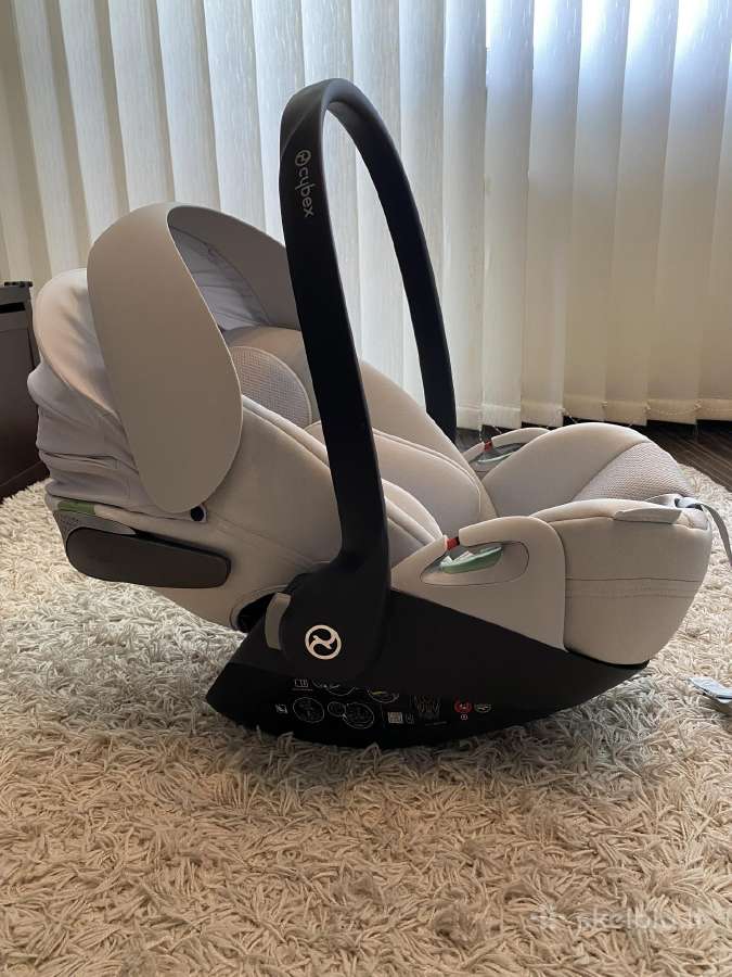 Autokėdutė Cybex Cloud T i-size, 0-13 кг, Platinum - nuotraukos Nr. 3