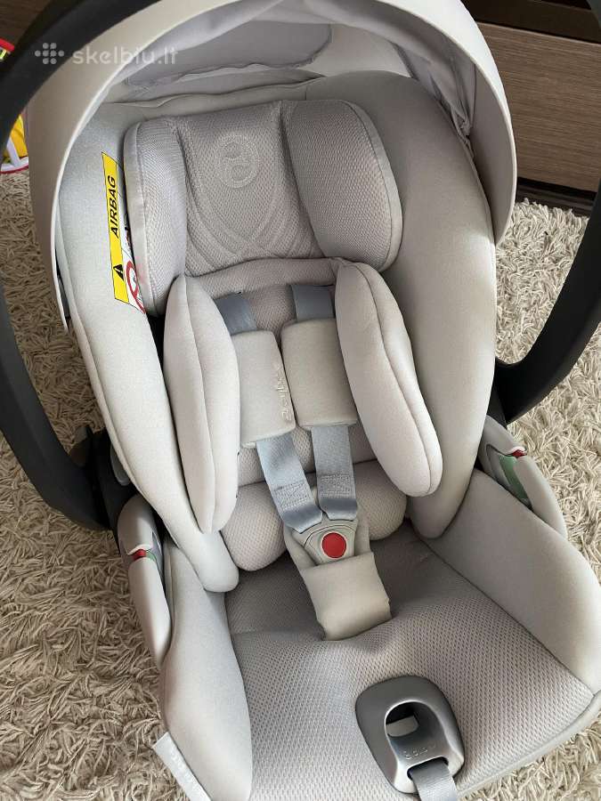Autokėdutė Cybex Cloud T i-size, 0-13 кг, Platinum - nuotraukos Nr. 5