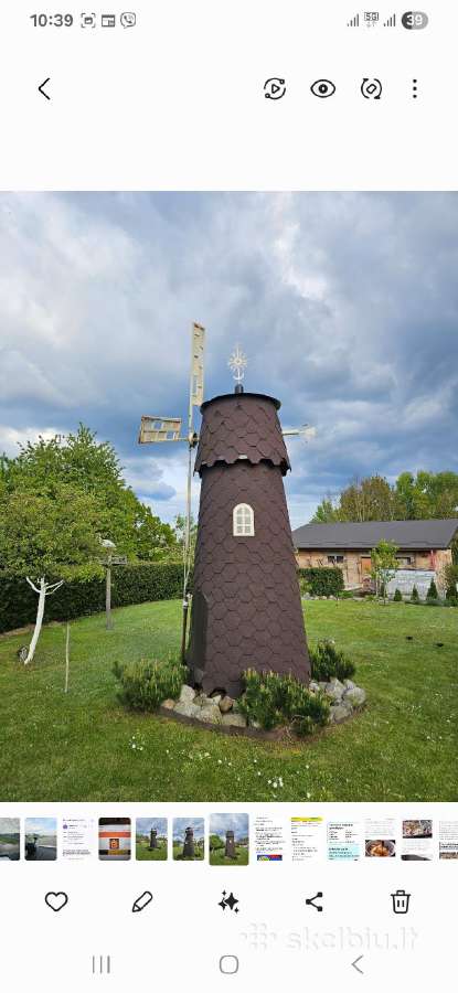 Parduodu dekoratyvinį malūną