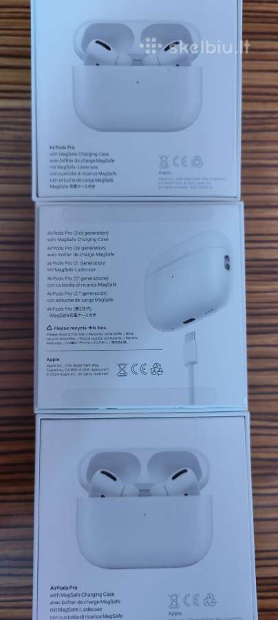 Apple Airpods Pro dėžutės - nuotraukos Nr. 2