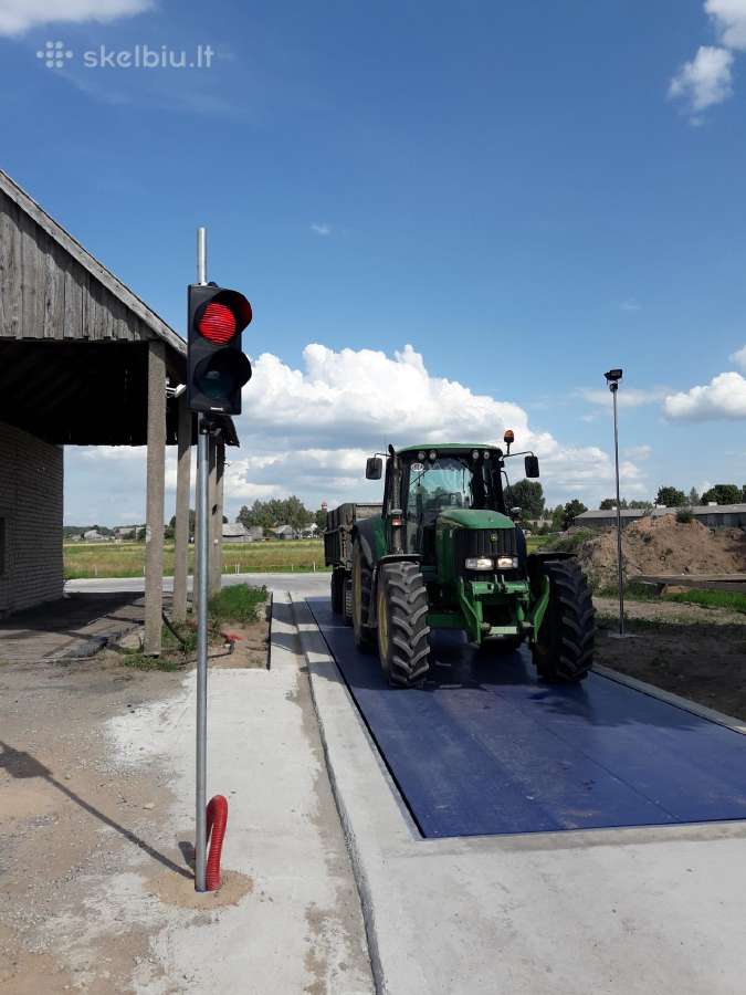 Automobilinės Svarstyklės 3x18 m