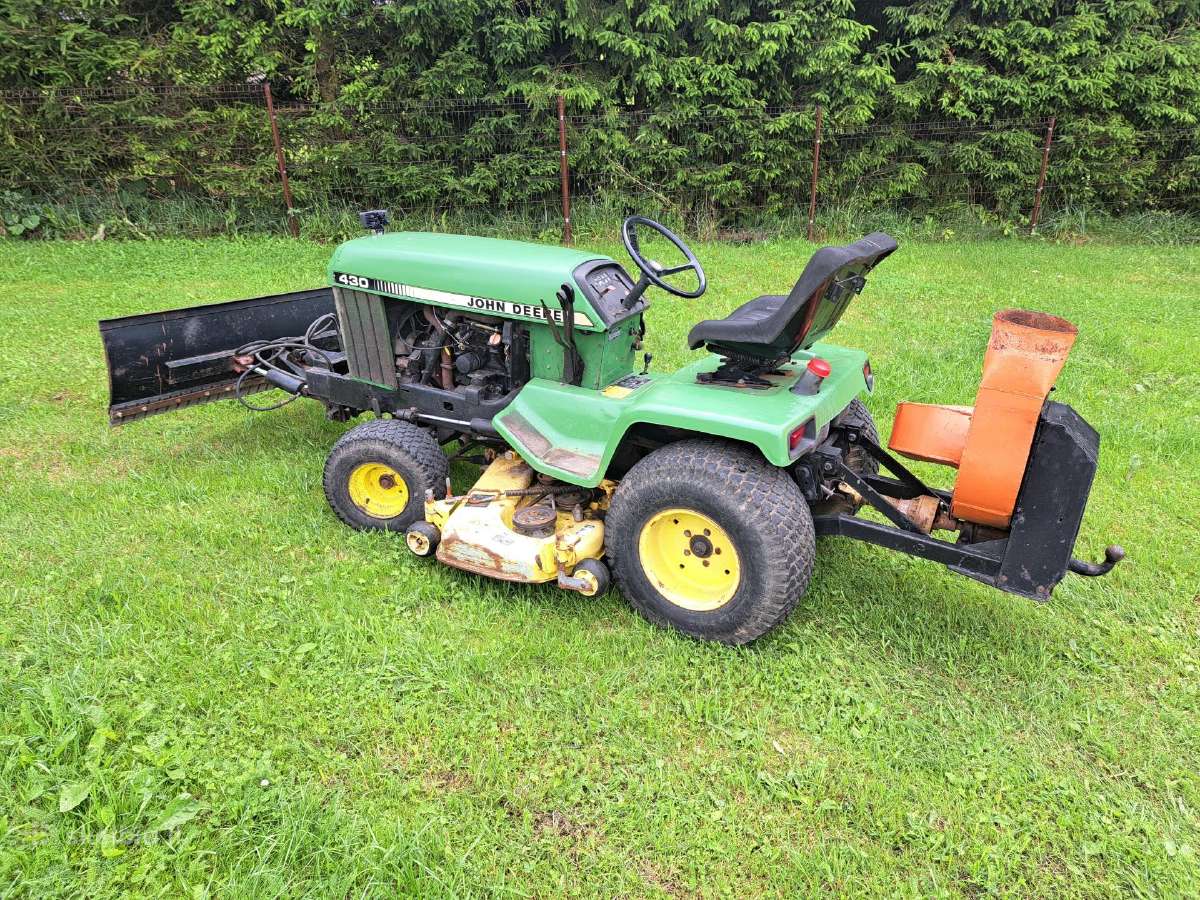 Žoliapjovė John deere 430 - nuotraukos Nr. 4