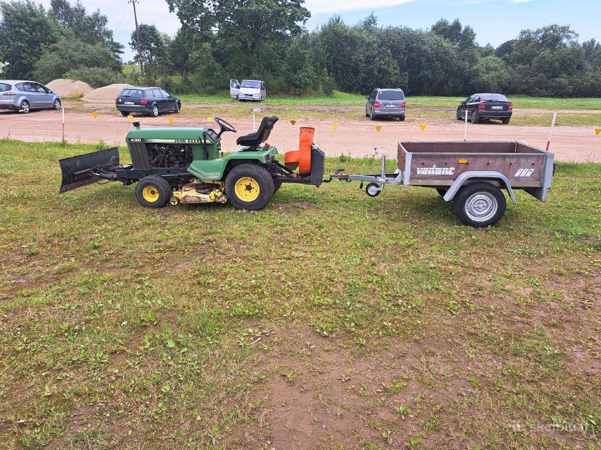 Žoliapjovė John deere 430 - nuotraukos Nr. 5