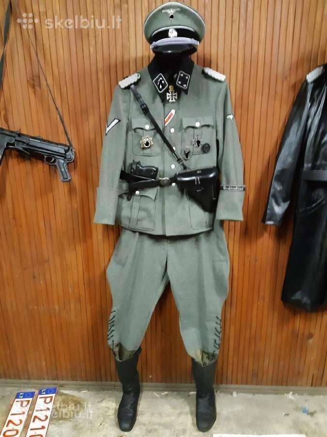 Kareiviškas Ww2 galife kelnes - nuotraukos Nr. 7