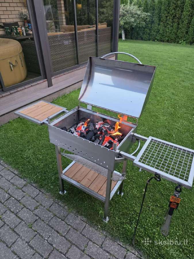 Nerūdijančio plieno šašlykinės - nuotraukos Nr. 22