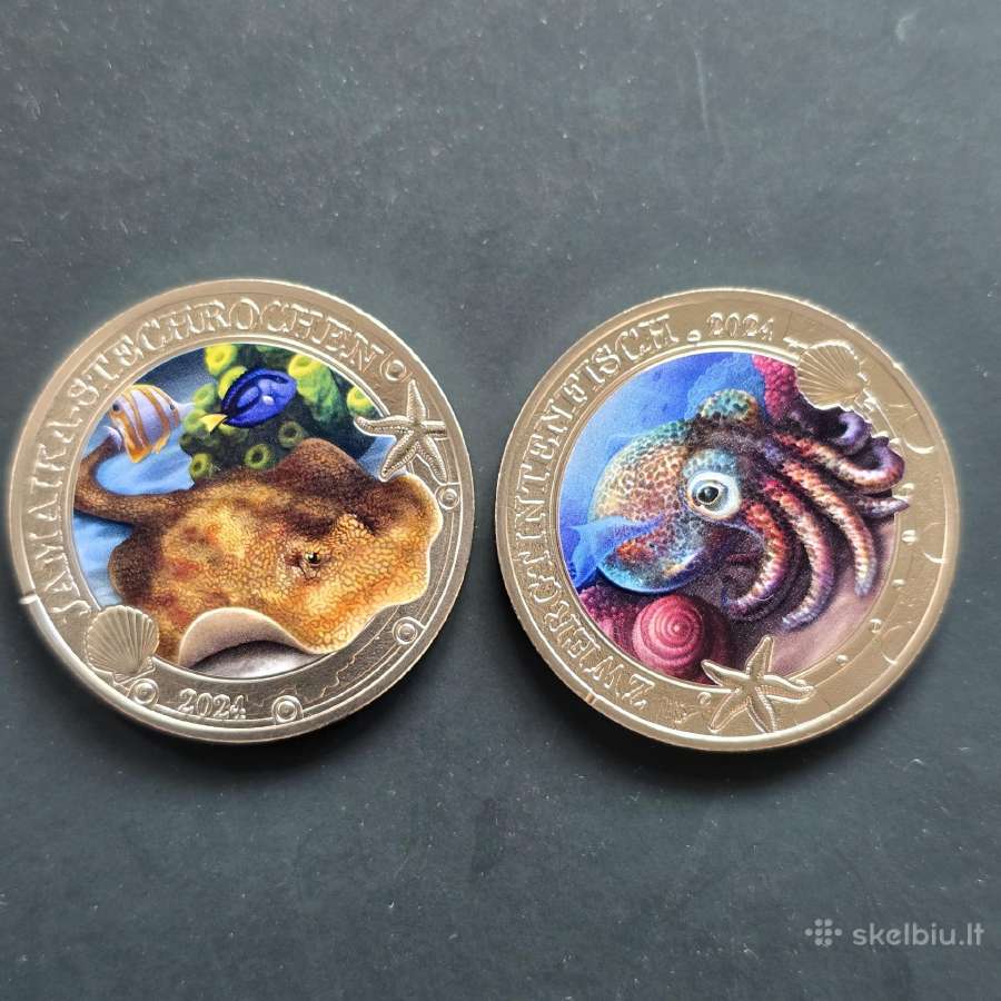 Austrija 2024m 3 Eurai Unc
