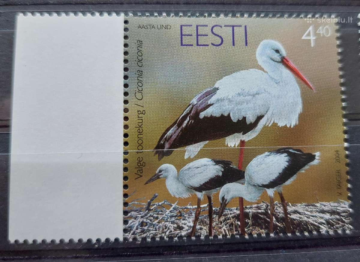 Estija 2004 gandras švarus Michel Nr.486