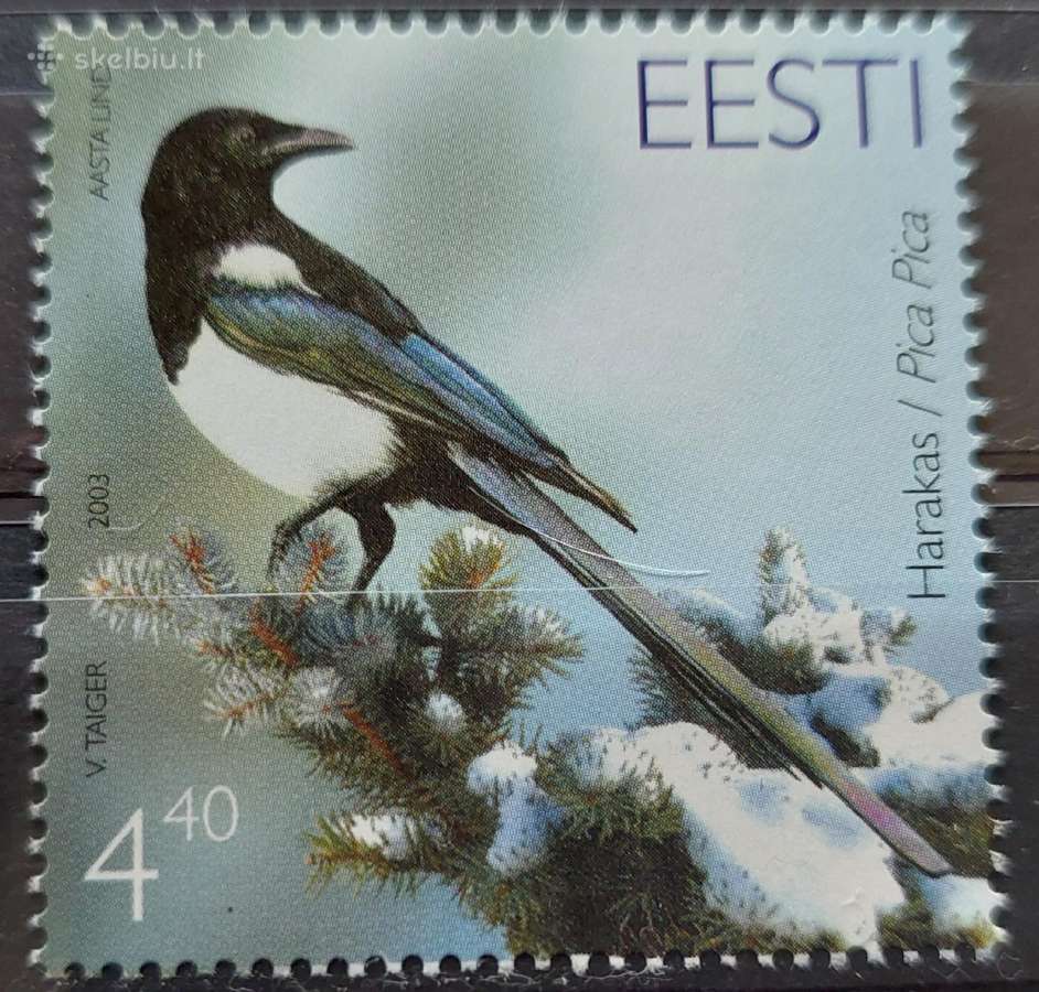 Estija 2003 šarka, švarus Michel Nr.456