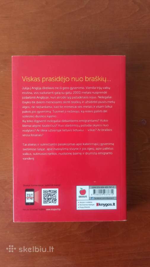 Parduodu knyga"emigrantai Ar Braškės virsta Ferara - nuotraukos Nr. 2