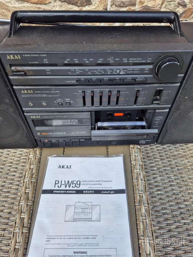 Magnetofonas Akai Pj-w59 - nuotraukos Nr. 2