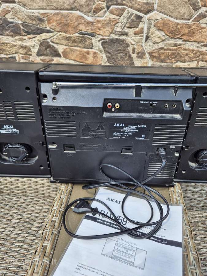 Magnetofonas Akai Pj-w59 - nuotraukos Nr. 3