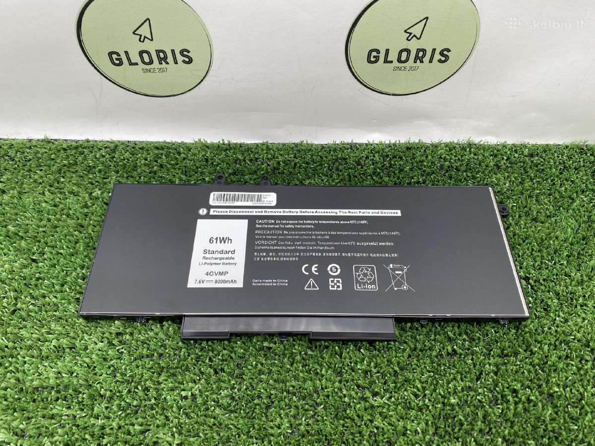 Baterija Dell Latitude 5400 5500 61wh 7.6v-8000mah - nuotraukos Nr. 4