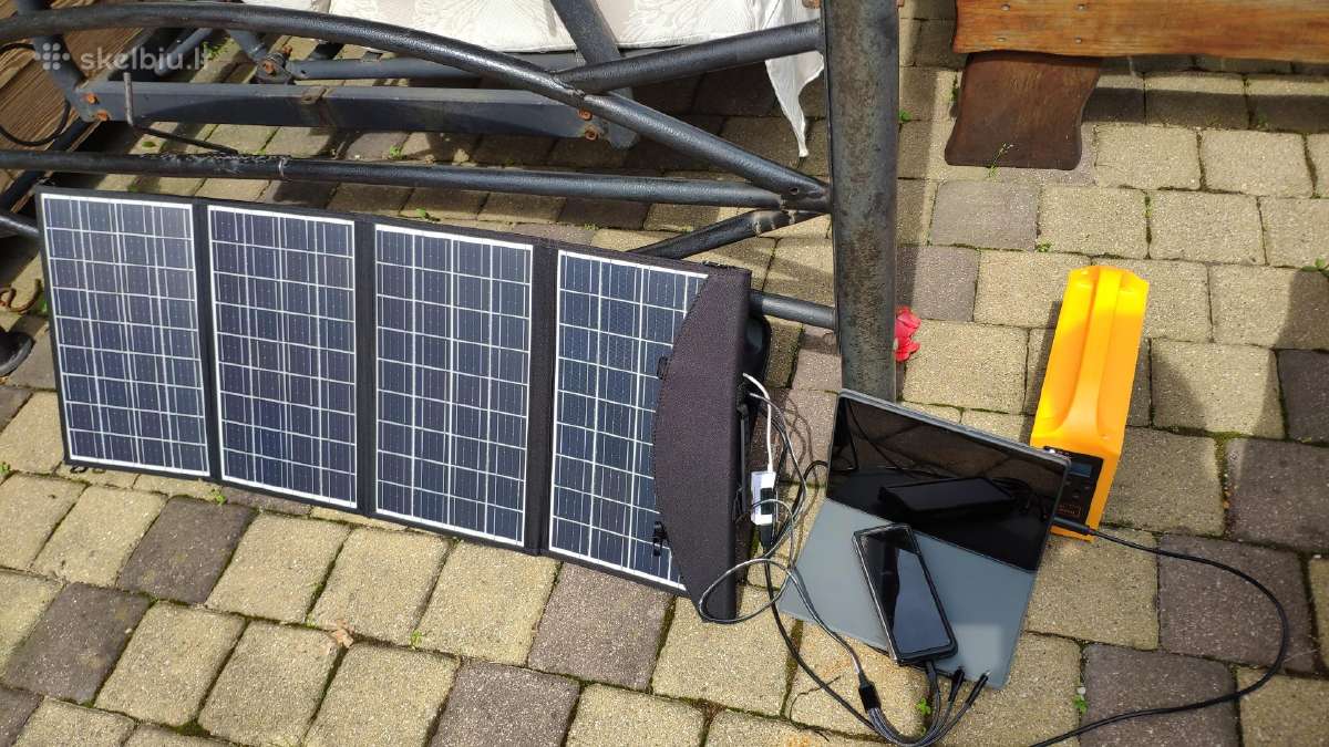 Platforma žvejybai, saulės power bankas 330w - nuotraukos Nr. 36