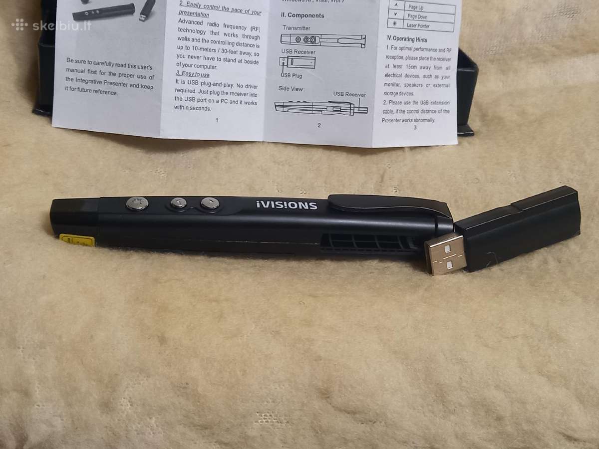 Lazerine rodykle su Usb siustuvu - nuotraukos Nr. 3
