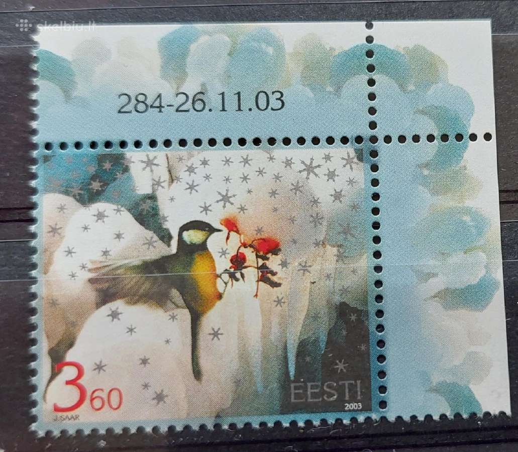 Estija 2003 kalėdine , švarus, Michel Nr.474