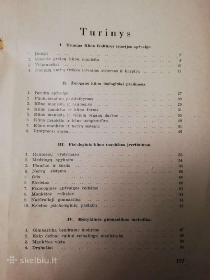 Fizisko lavinimo metodika - nuotraukos Nr. 2