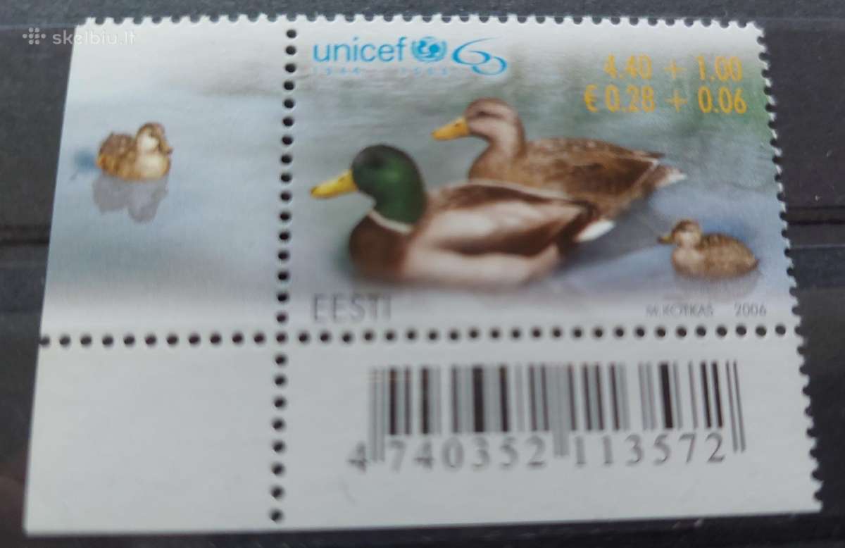 Estija 2006 antys, švarus, Michel Nr.559