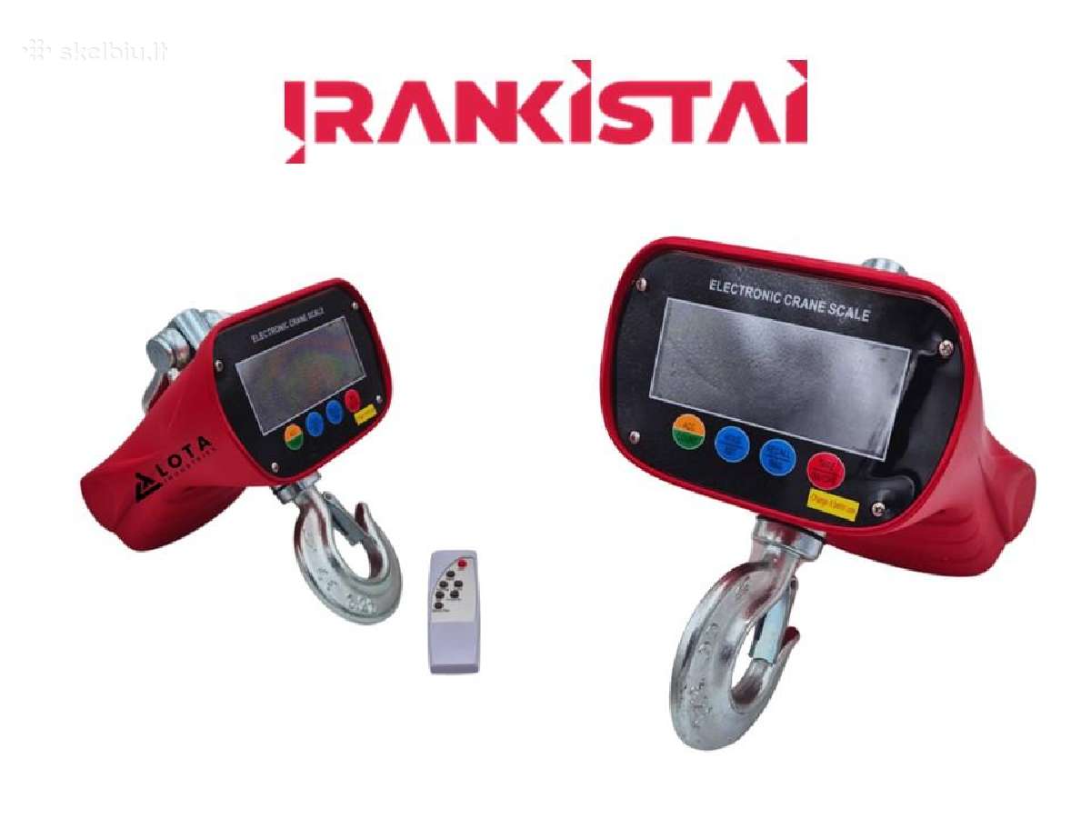 Kraninės svarstyklės 2t - geriausia kaina
