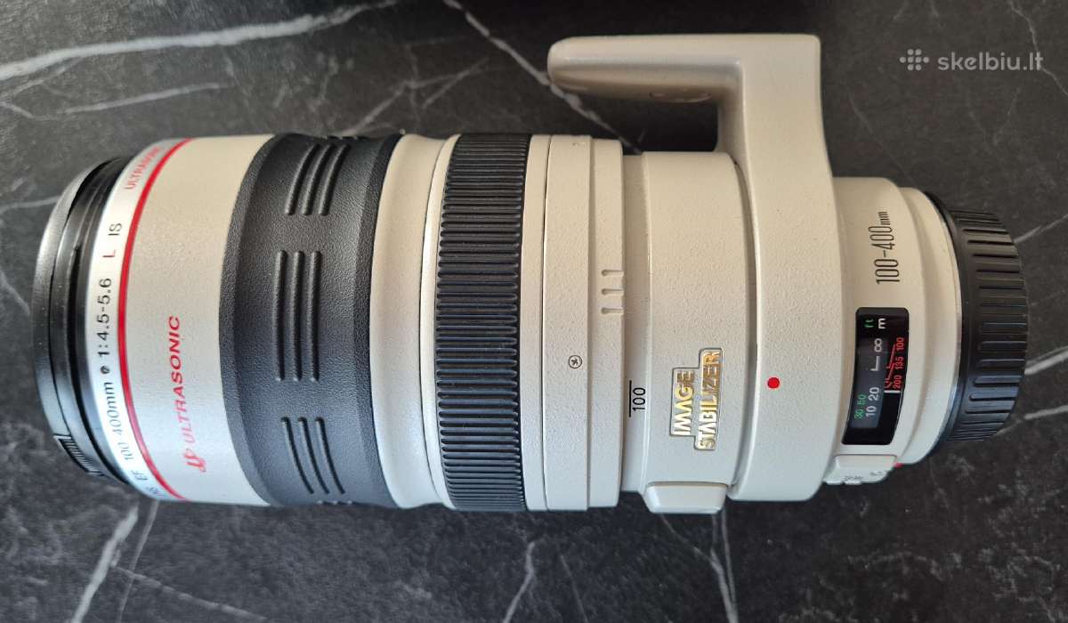 Canon Ef 100-400mm f/4.5-5.6l Is objektyvas.