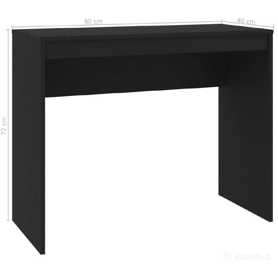 Vidaxl Rašomasis stalas, artisano ąžuolo, 90x40x72 - nuotraukos Nr. 2