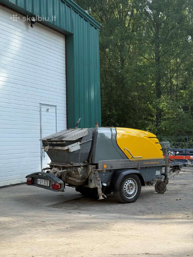 Betono siurblys Putzmeister P715 - nuotraukos Nr. 3