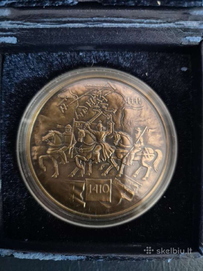 Stalo medalis Žalgirio mūšio 600 m. minėjimas - nuotraukos Nr. 5