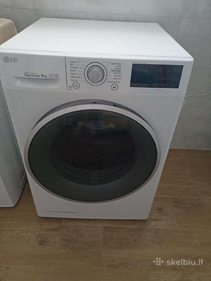 LG Rc80u2av3w džiovyklė – patikima, ekonomiška, ge - nuotraukos Nr. 3