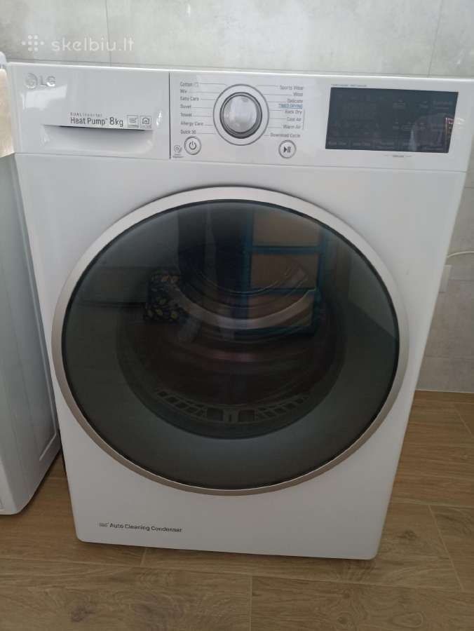 LG Rc80u2av3w džiovyklė – patikima, ekonomiška, ge - nuotraukos Nr. 4