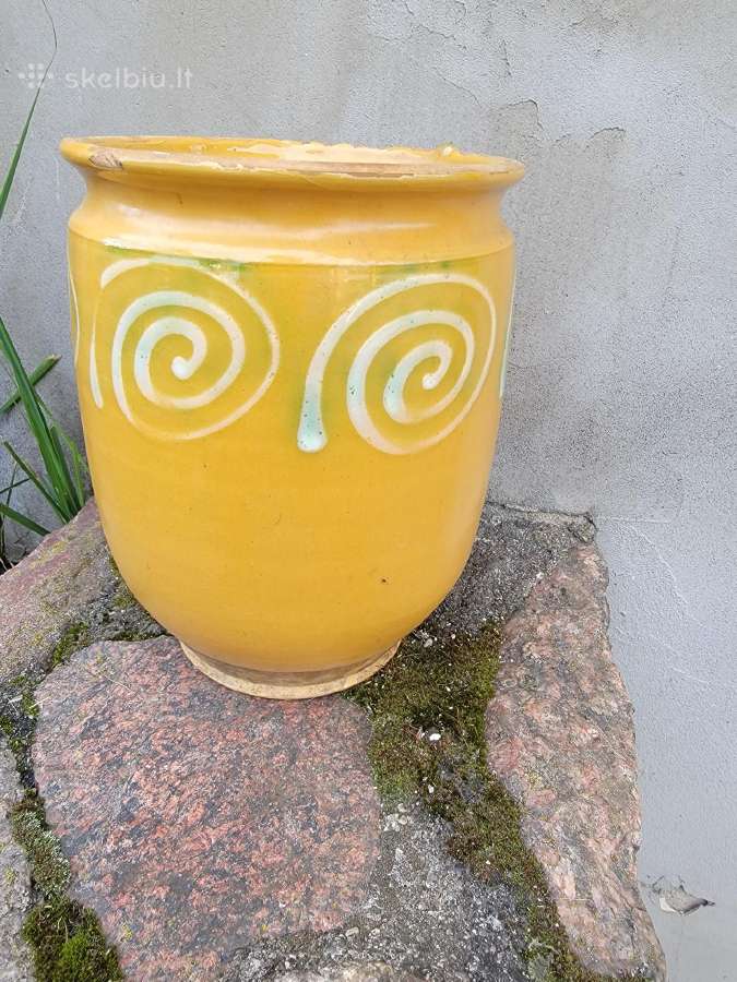 Molinė glazūruota puodynė