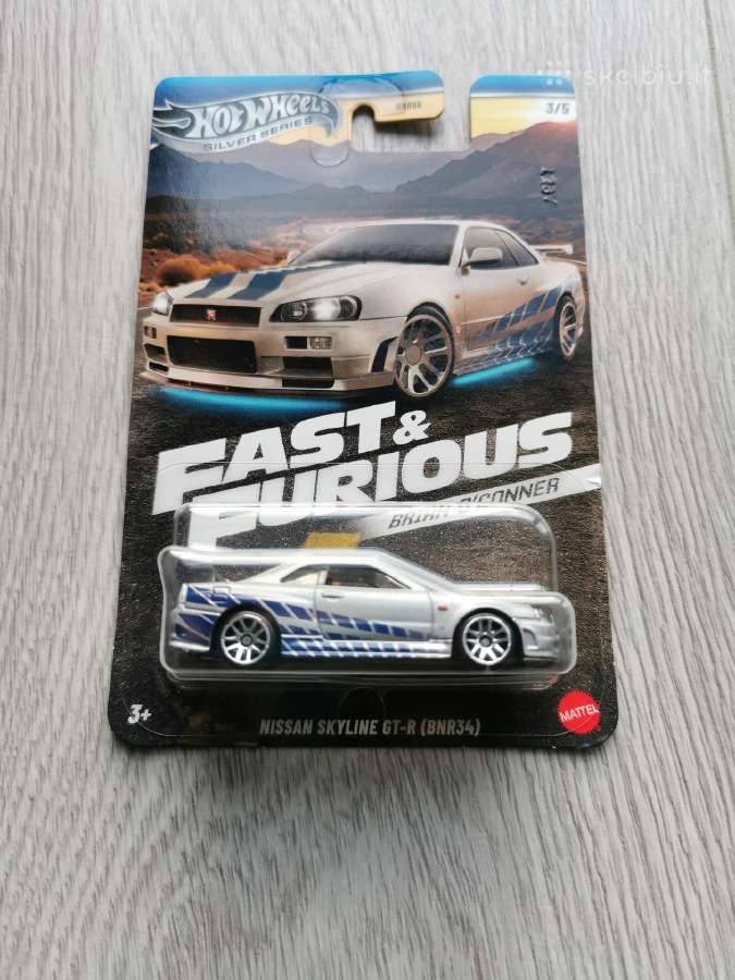 Hot Wheels Skyline R34 rinkinys - nuotraukos Nr. 2